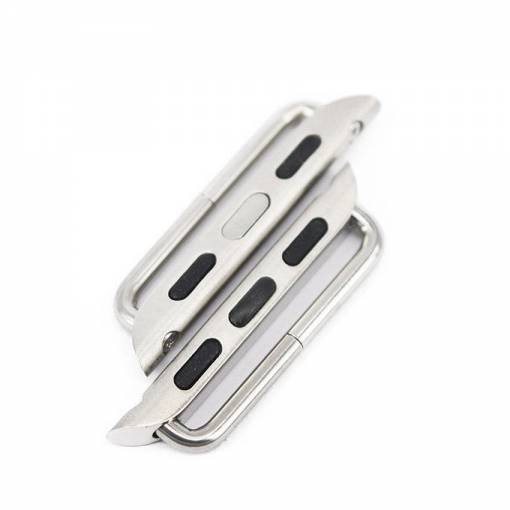 Foto - eses Conector magnetic 42mm, 44mm, 45mm, 49mm pentru Apple Watch - 2 bucăți, argintiu