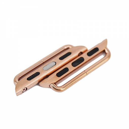 Foto - eses Conector magnetic 38mm, 40mm, 41mm pentru Apple Watch - 2 bucăți, roz auriu