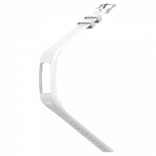 Foto - Curea din silicon eses pentru Garmin Vivofit 1 și 2 - Albă