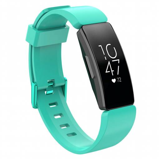 Foto - Brățară din silicon pentru Fitbit Inspire 1, 2, HR, Ace 2 și 3 - Mint