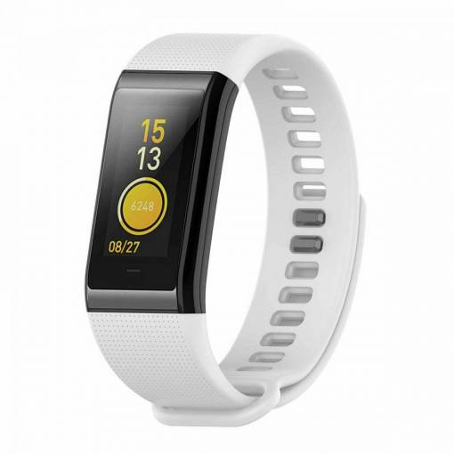 Foto - Curea din silicon eses pentru Xiaomi Amazfit Cor (A1702) - Alb