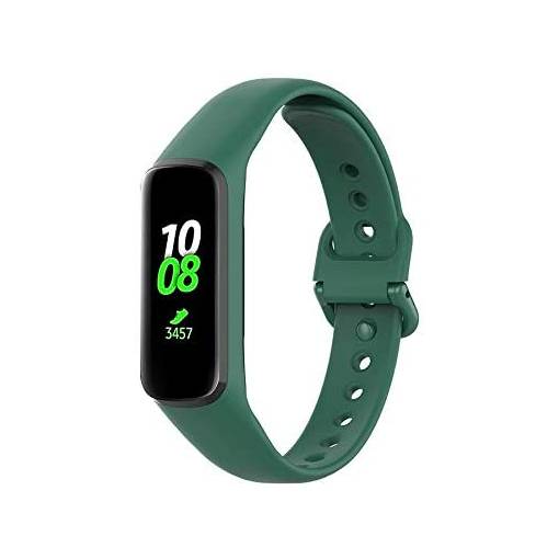 Foto - Curea din silicon eses pentru Samsung Galaxy Fit 2 - Verde