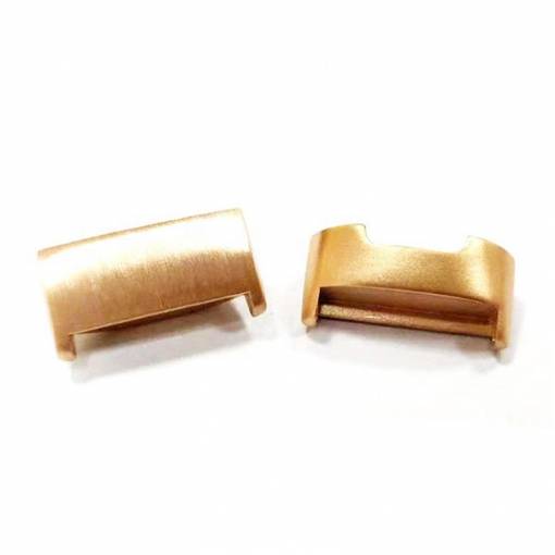 Foto - Conector eses pentru Fitbit Charge 3, 4 - Aur roz, 2 buc