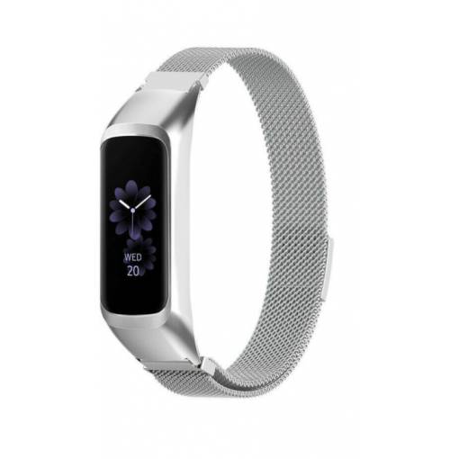 Foto - eses Milanese Loop pentru Samsung Galaxy Fit 2 - Argintiu