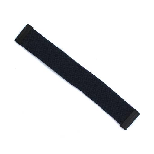Foto - Curea elastică țesută eses pentru Fitbit Versa 3 și 4, Sense 1 și 2 - Mărimea L, albastru închis