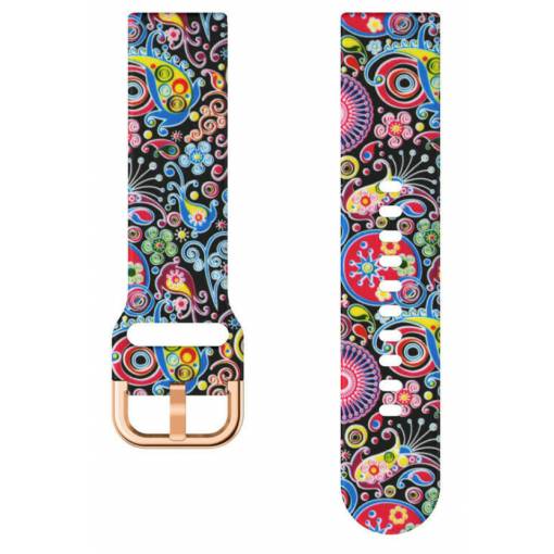 Foto - Curea din silicon sport eses pentru Fitbit Versa 2 - Colorată